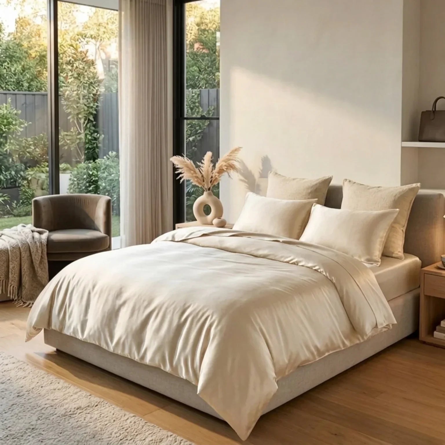 Premium Silk Duvet Cover