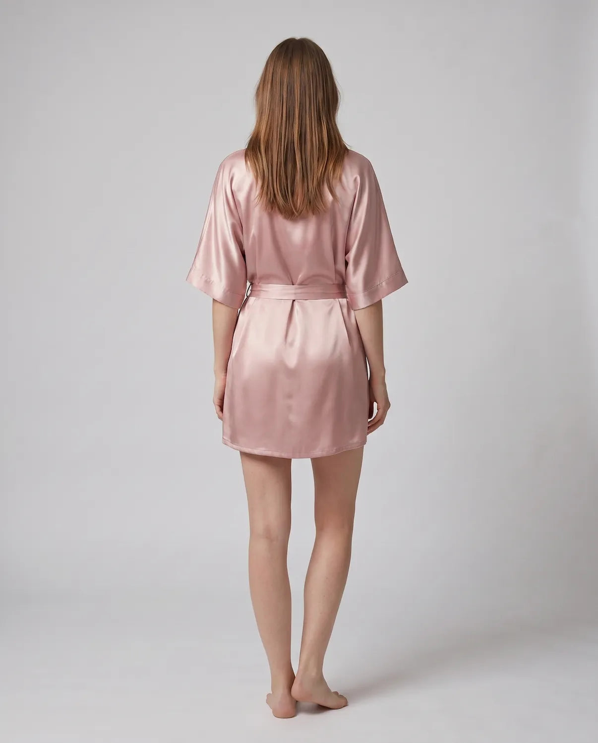 4pcs Silk Sleepwear Set