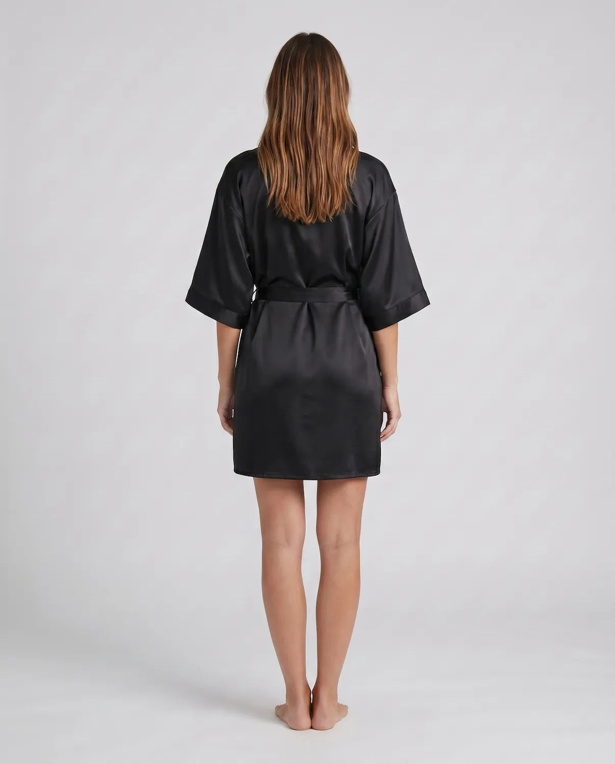 4pcs Silk Sleepwear Set