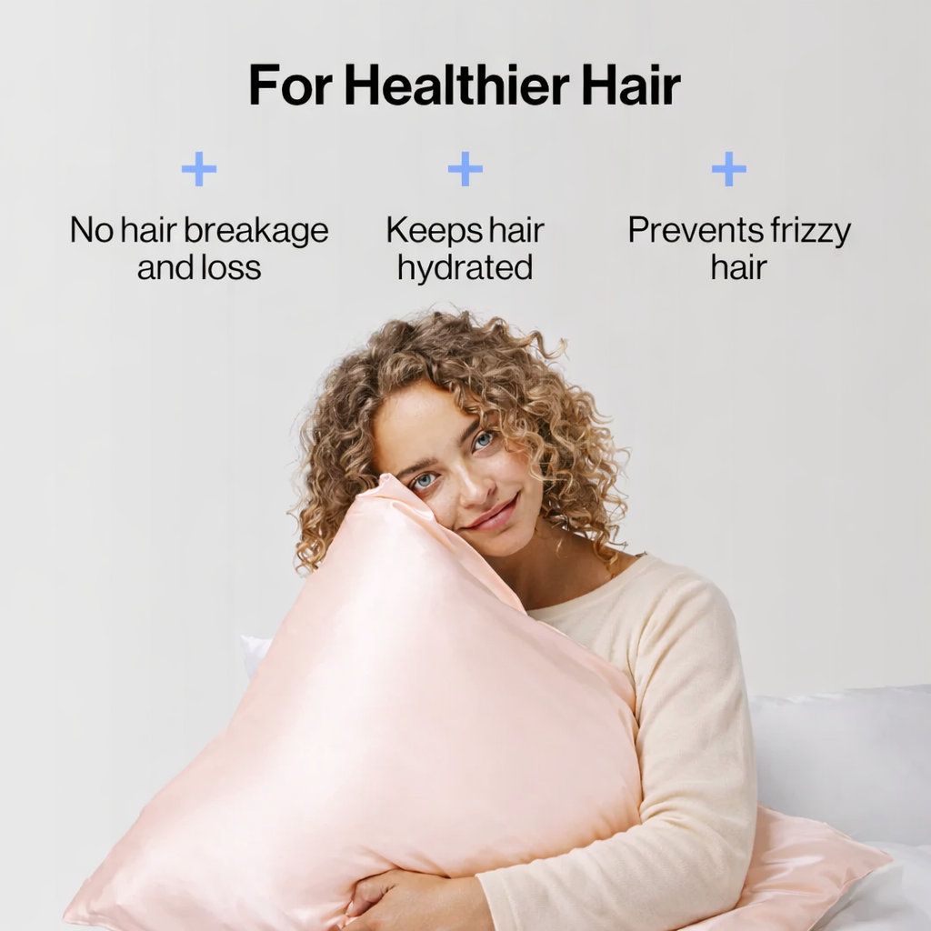 Silk Pillowcase Pink