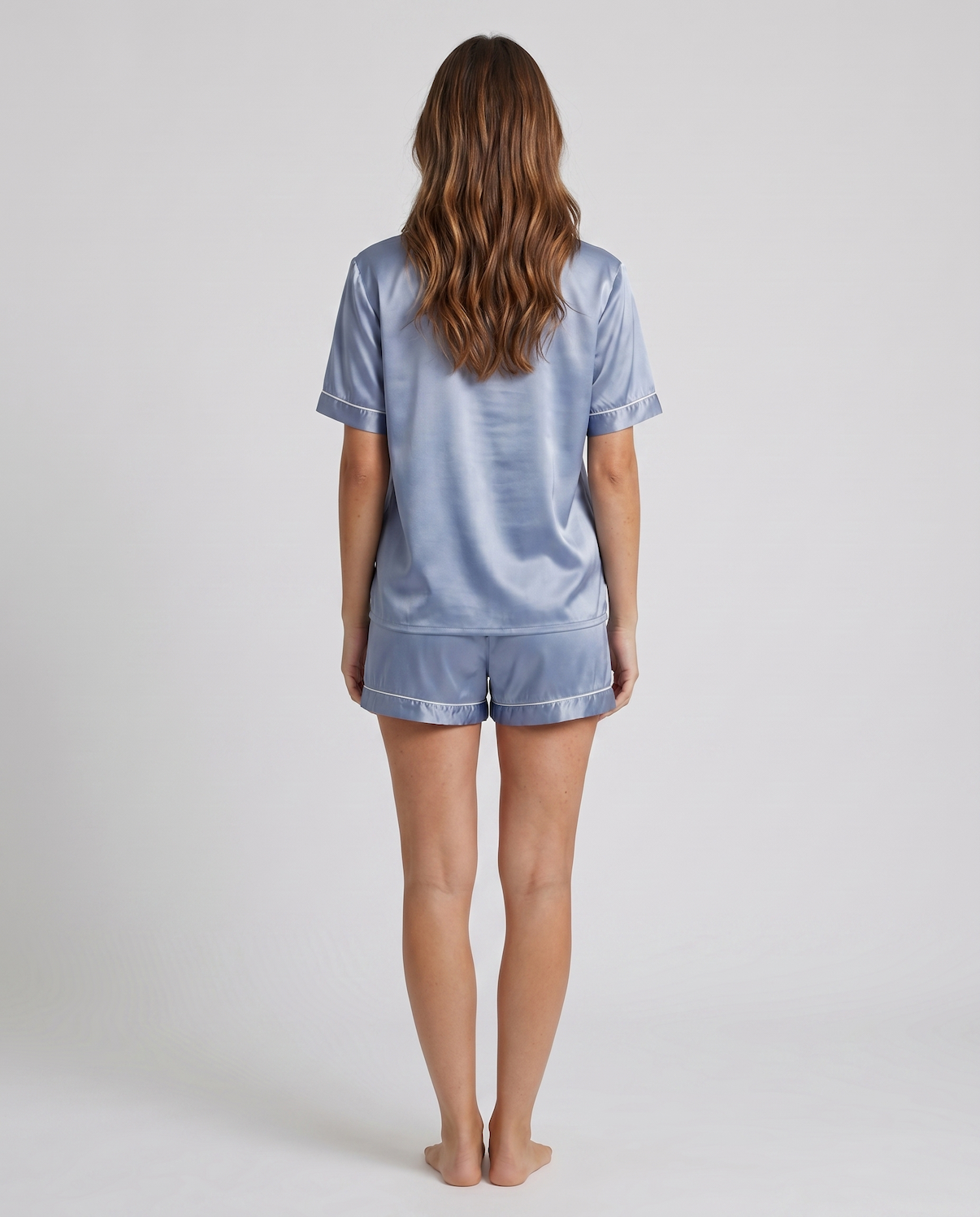 100% Mulberry Silk Short Sleepwear Set