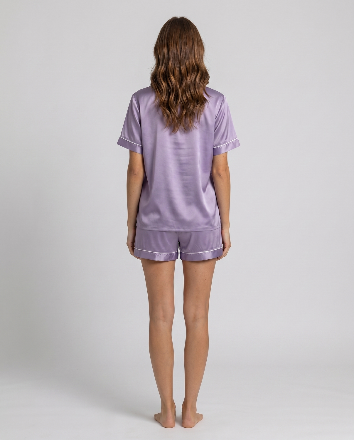 100% Mulberry Silk Short Sleepwear Set