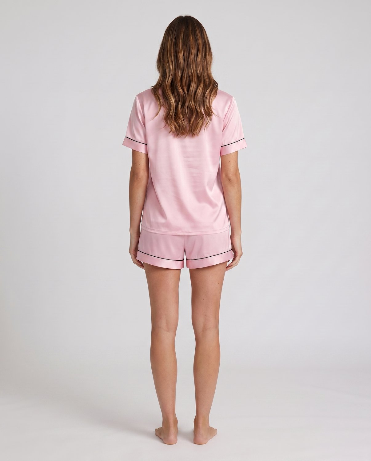 100% Mulberry Silk Short Sleepwear Set