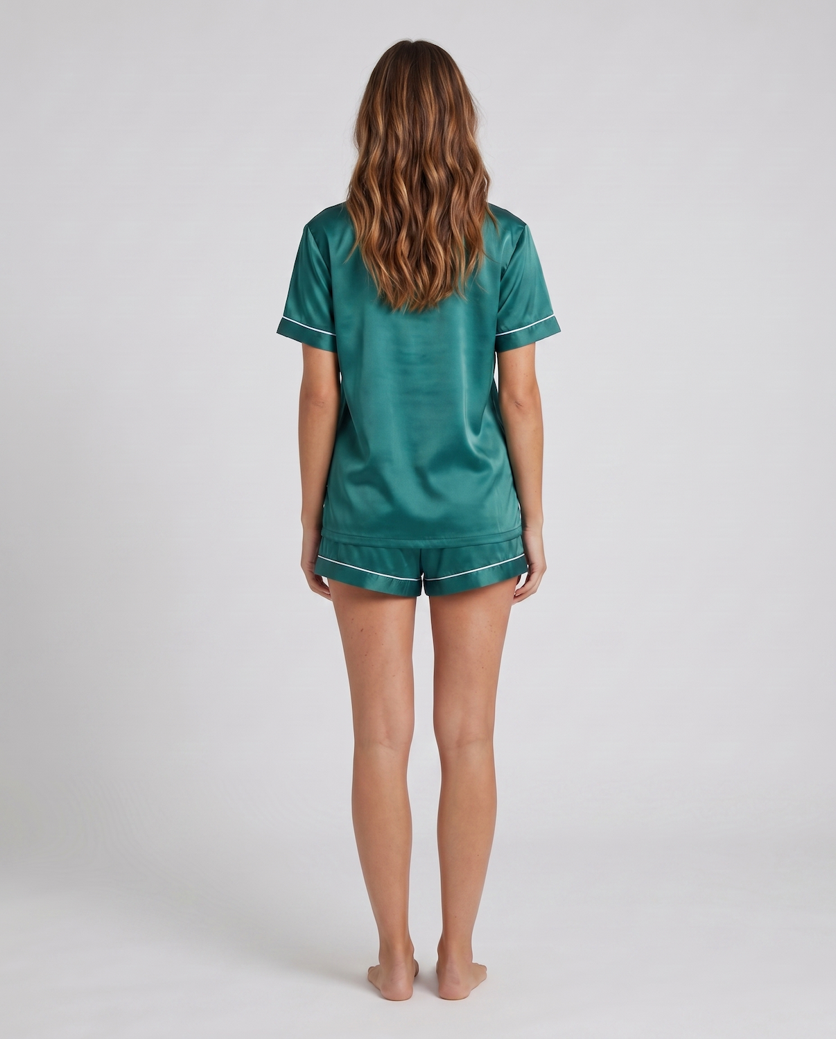 100% Mulberry Silk Short Sleepwear Set