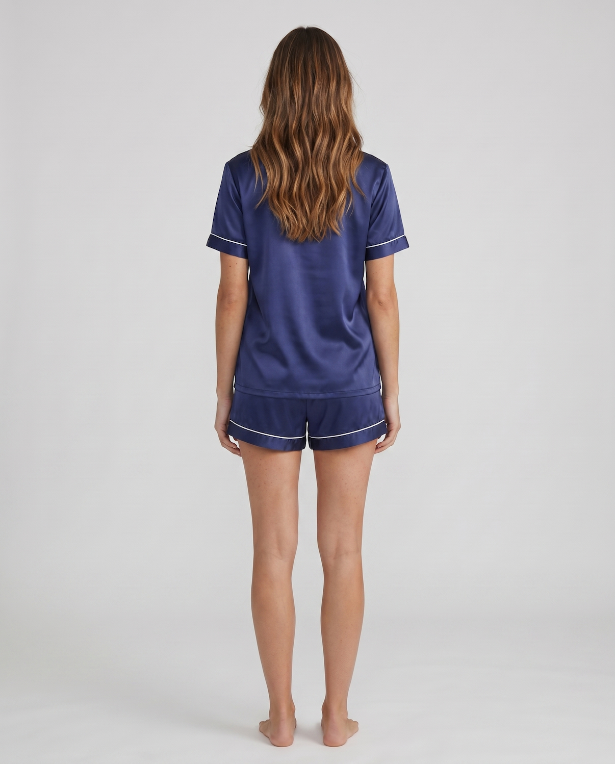 100% Mulberry Silk Short Sleepwear Set