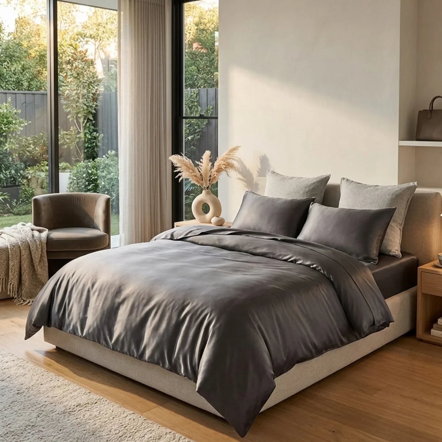 Premium Silk Duvet Cover