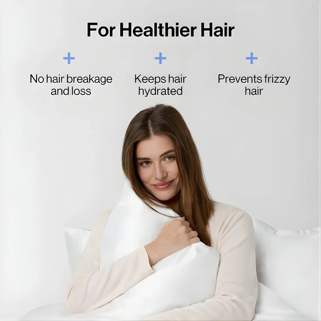 Silk Pillowcase White