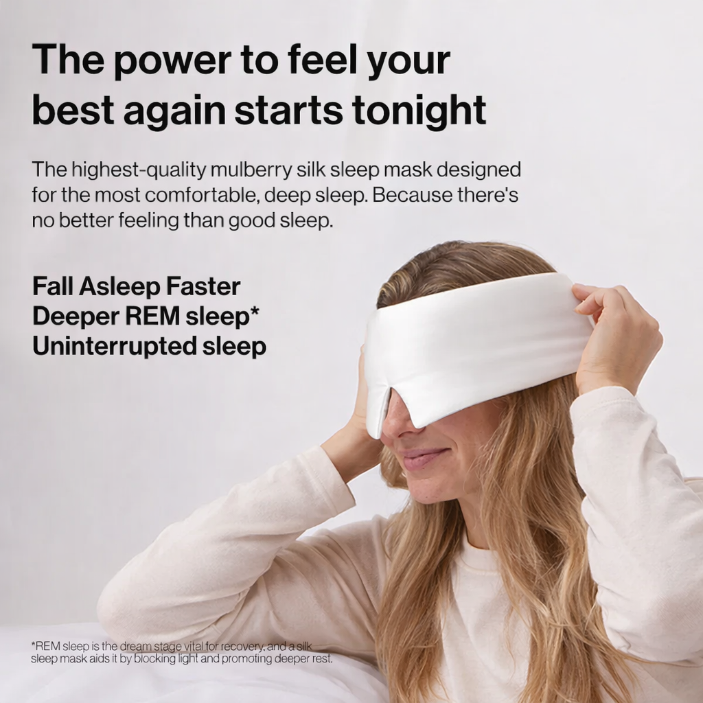 Deep Sleep Mask White