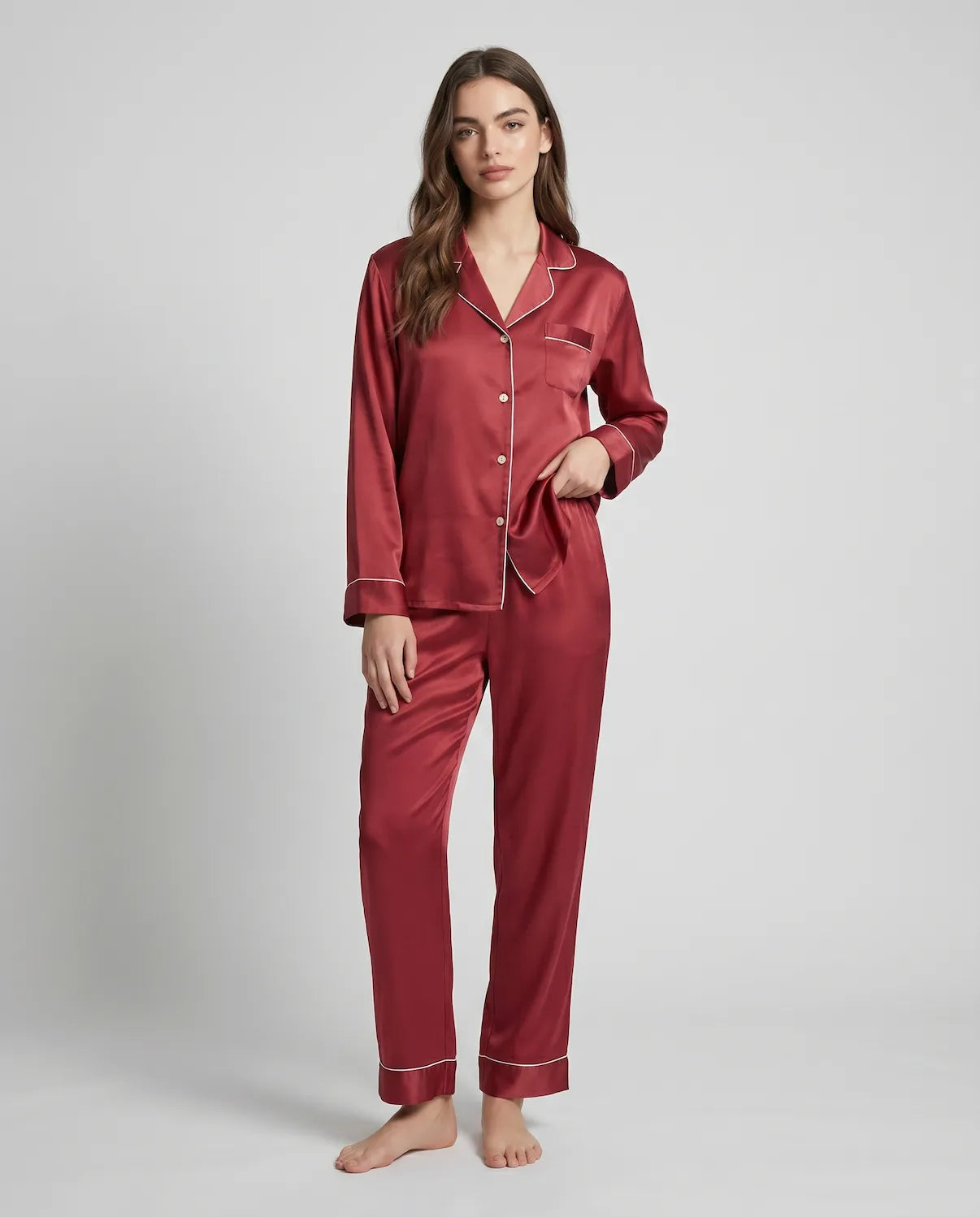 Silk Sleepwear Set